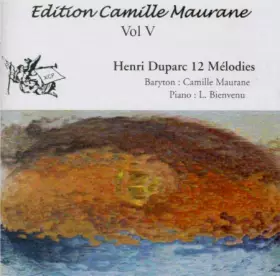 Couverture du produit · Henri Duparc 12 Melodies