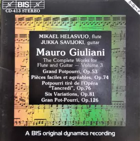 Couverture du produit · The Complete Works For Flute And Guitar - Volume 3