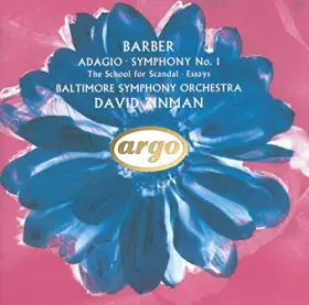 Couverture du produit · Adagio for Strings / Symphony 1