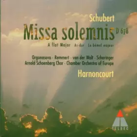 Couverture du produit · Missa Solemnis, D.678
