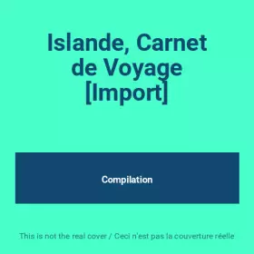 Couverture du produit · Islande, Carnet de Voyage [Import]