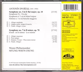 Couverture du produit · Symphonies Nos 3 & 7