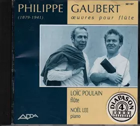 Couverture du produit · Philippe Gaubert / Oeuvres pour Flute