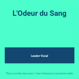 Couverture du produit · L'Odeur du Sang