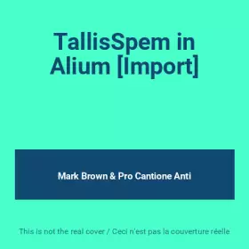 Couverture du produit · TallisSpem in Alium [Import]