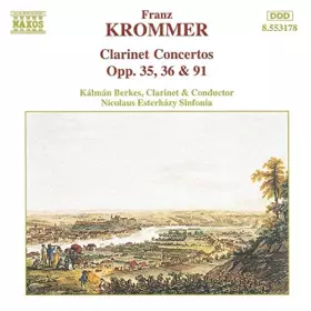 Couverture du produit · Concertos pour clarinette