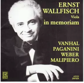 Couverture du produit · Ernst Wallfisch Viola In Memoriam