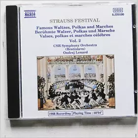 Couverture du produit · Strauss Festival Vol. 2 [Import]