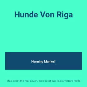 Couverture du produit · Hunde Von Riga