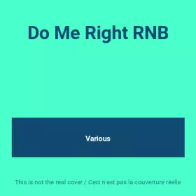 Couverture du produit · Do Me Right RNB
