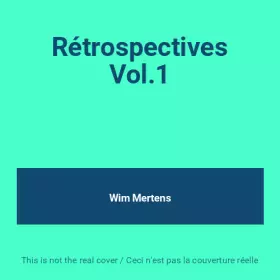 Couverture du produit · Rétrospectives Vol.1