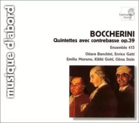 Couverture du produit · Quintettes avec contrebasse op.39