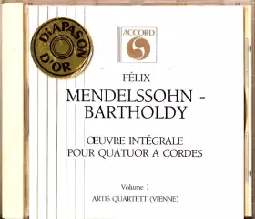 Couverture du produit · Œuvre Intégrale Pour Quatuor À Cordes - Volume 1