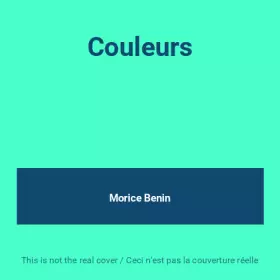 Couverture du produit · Couleurs