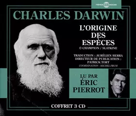 Couverture du produit · L ORIGINE DES ESPECES (LU PAR ERIC PIERROT)
