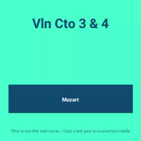 Couverture du produit · Vln Cto 3 & 4