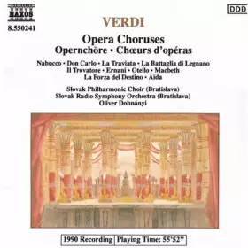 Couverture du produit · Opera Choruses = Opernchöre = Chœrs D'Opéras