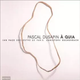 Couverture du produit · Dusapin - A Quia