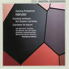 Couverture du produit · Haendel : Funeral Anthem/Te Deum in d Major