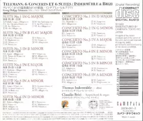 Couverture du produit · Concertos Et Six Suites [Import]