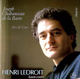 Couverture du produit · Chabanceau de la Barre Joseph-14 Airs de Cour