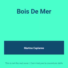 Couverture du produit · Bois De Mer