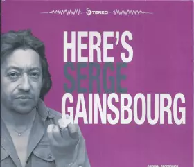 Couverture du produit · Here's Serge Gainsbourg
