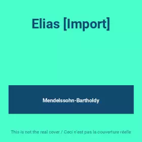 Couverture du produit · Elias [Import]
