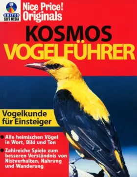 Couverture du produit · Kosmos Vogelführer. CD- ROM für Windows 95/98, MacOS