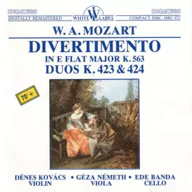 Couverture du produit · Divertimento In E Flat Major K. 563 / Duos K. 423 & 424