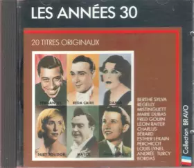 Couverture du produit · Bravo Aux Années 30 - 20 Titres Originaux