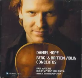 Couverture du produit · Daniel Hope Berg & Britten Violin Concertos (UK Import)