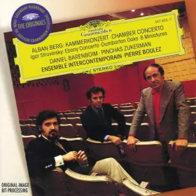 Couverture du produit · Alban Berg : Kammerkonzert - Igor Stravinsky : Ebony Concerto