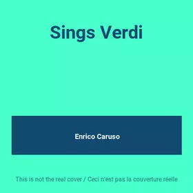 Couverture du produit · Sings Verdi
