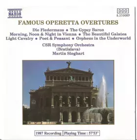 Couverture du produit · Famous Operetta Overtures