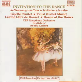 Couverture du produit · Invitation To The Dance