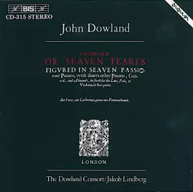 Couverture du produit · Lachrimæ, Or Seven Teares