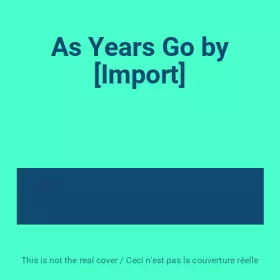 Couverture du produit · As Years Go by [Import]