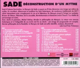 Couverture du produit · Sade : Deconstruction d'un Mythe