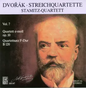 Couverture du produit · Quartett E-moll Op.10; Quartettsatz F-Dur B 120