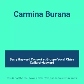 Couverture du produit · Carmina Burana
