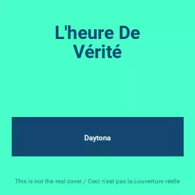 Couverture du produit · L'heure De Vérité