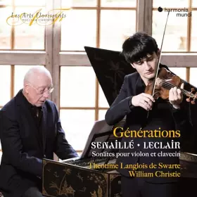 Couverture du produit · Générations-Senaillé & Leclair : Sonatas for Violin and Harpsichord