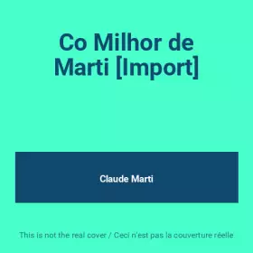Couverture du produit · Co Milhor de Marti [Import]