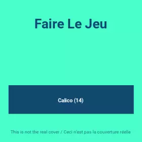 Couverture du produit · Faire Le Jeu