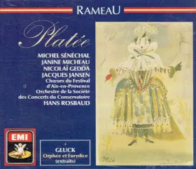 Couverture du produit · Platée + Orphée Et Eurydice (Extraits)