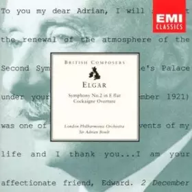 Couverture du produit · Symphony No. 2 In E Flat / Cockaigne Overture