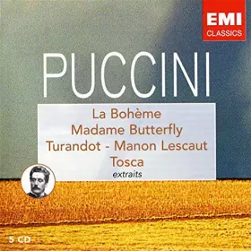 Couverture du produit · Puccini : 5 Opéras (Extraits) (Coffret 5 CD)