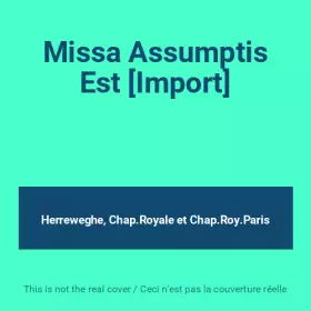 Couverture du produit · Missa Assumptis Est [Import]