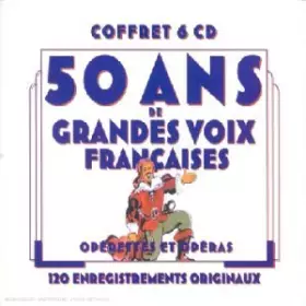 Couverture du produit · 50 ans de grandes voix françaises
